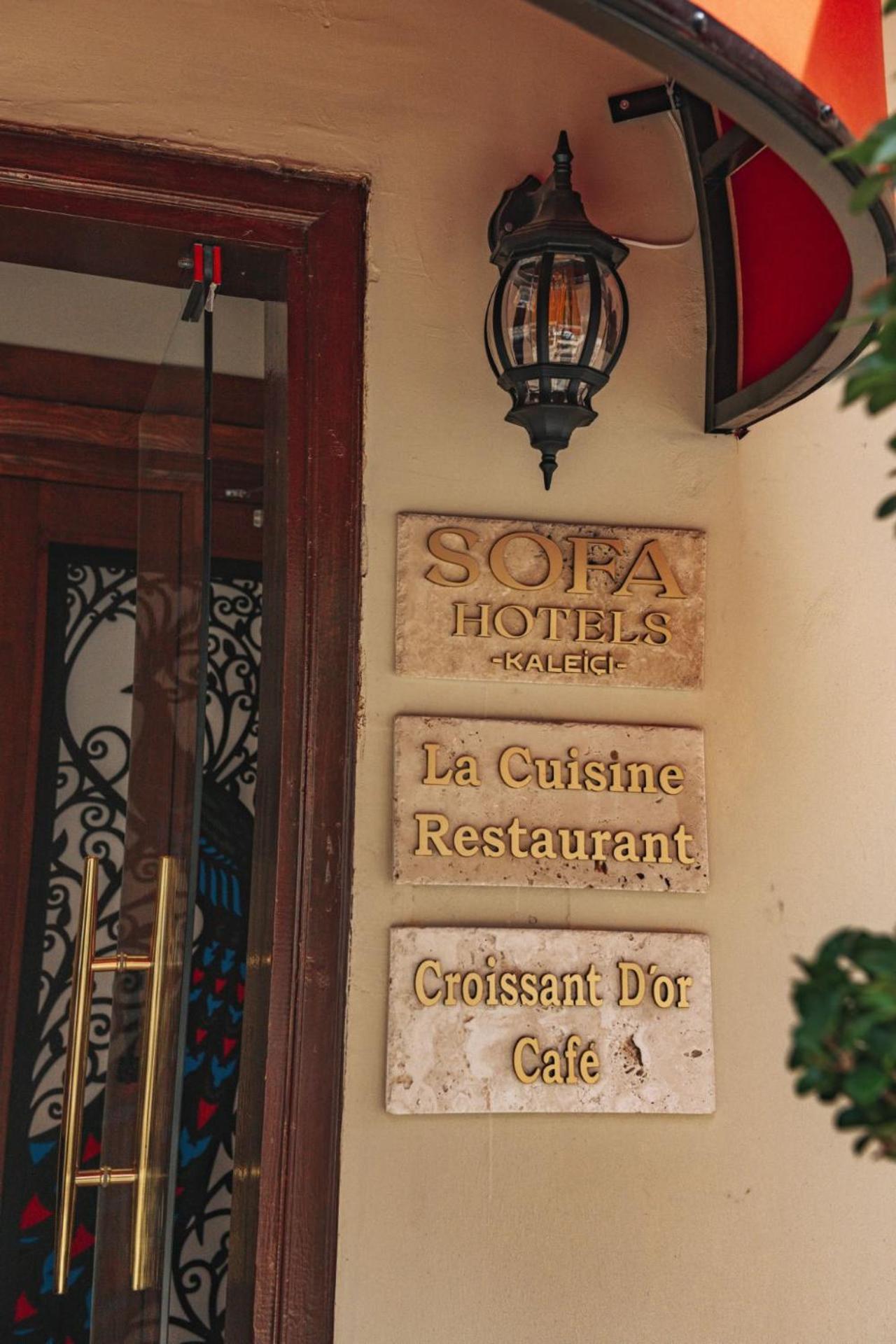 Sofa Hotels Kaleici Antalya Eksteriør billede